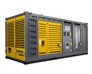 Atlas Copco twin air range air compressor