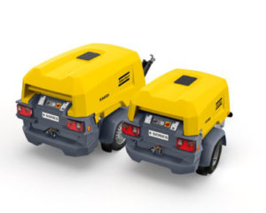 Atlas Copco XAS 88 mobile air compressor
