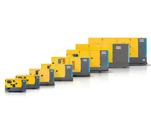 Atlas Copco mobile diesel generators