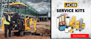 JCB Service Kits Promotional homepage banner