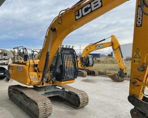 2016 JCB JS200SC HYDRAULIC EXCAVATOR front view